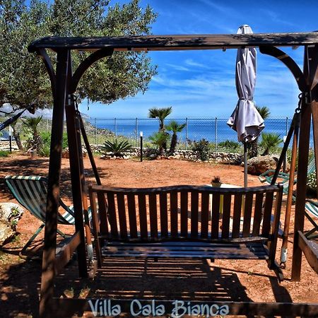 Villa Cala Bianca Castellammare del Golfo Luaran gambar