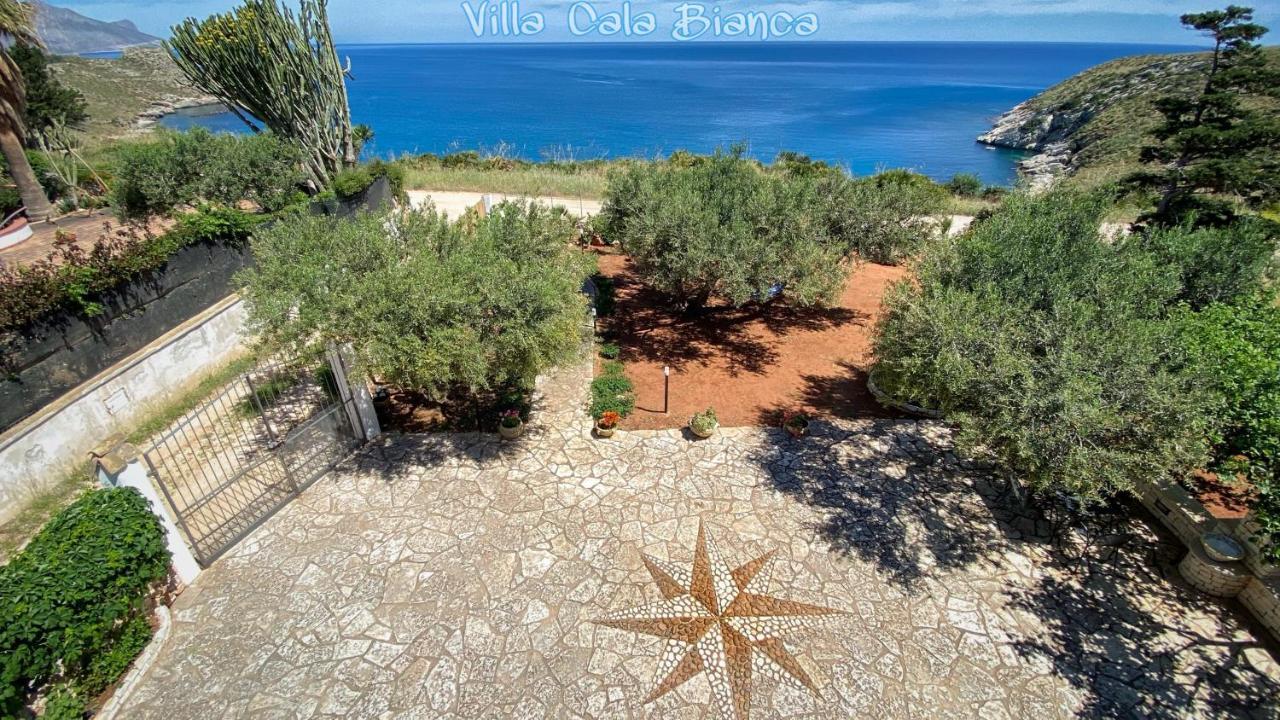 Villa Cala Bianca Castellammare del Golfo Luaran gambar