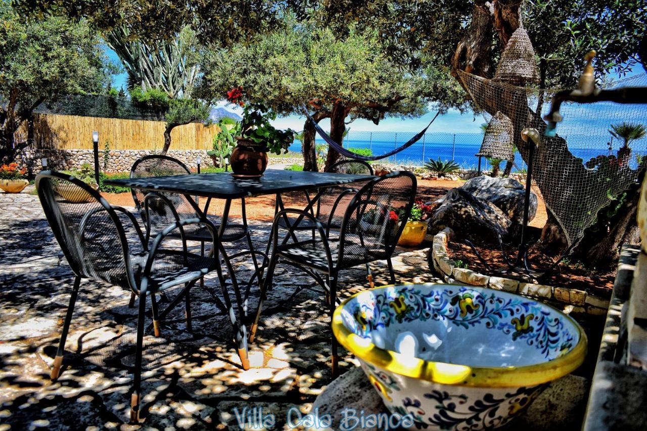 Villa Cala Bianca Castellammare del Golfo Luaran gambar