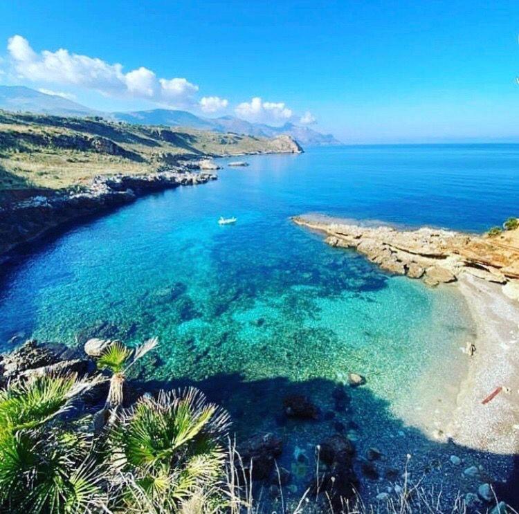 Villa Cala Bianca Castellammare del Golfo Luaran gambar